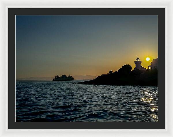 Sunrise  1 - Framed Print