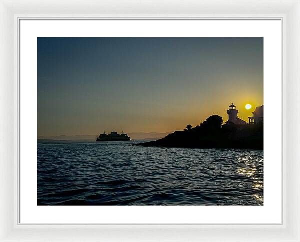 Sunrise  1 - Framed Print