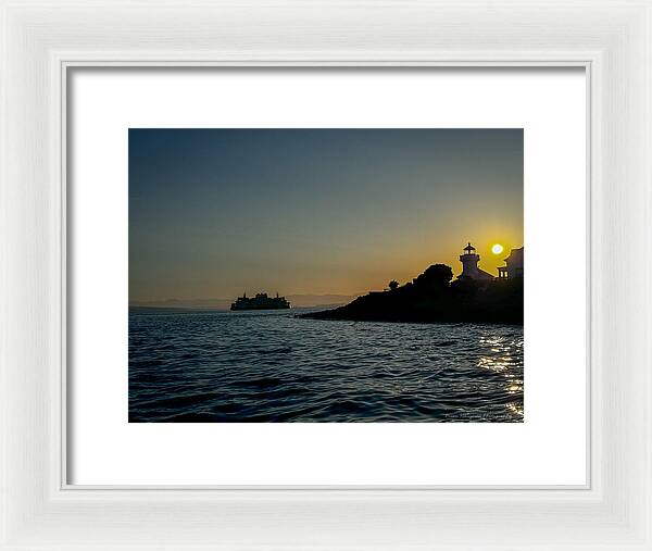 Sunrise  1 - Framed Print