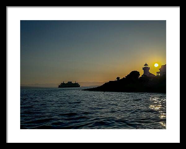 Sunrise  1 - Framed Print
