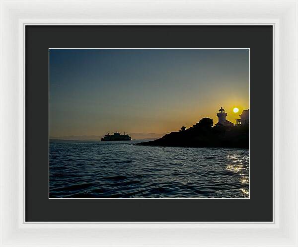 Sunrise  1 - Framed Print