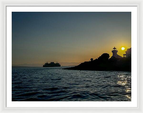 Sunrise  1 - Framed Print