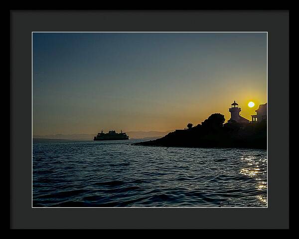 Sunrise  1 - Framed Print