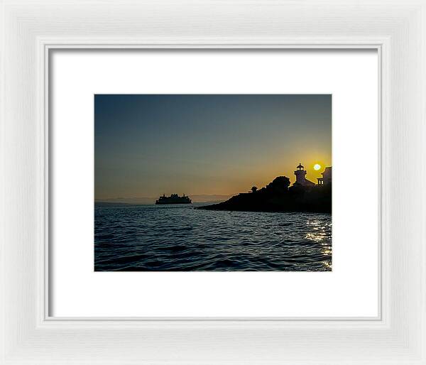 Sunrise  1 - Framed Print
