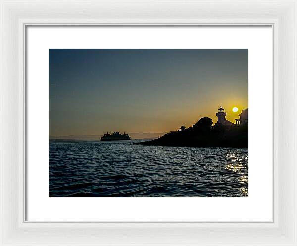 Sunrise  1 - Framed Print