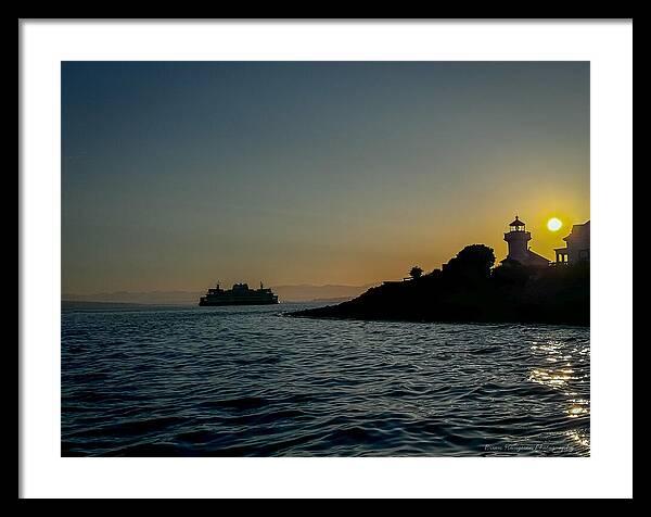 Sunrise  1 - Framed Print