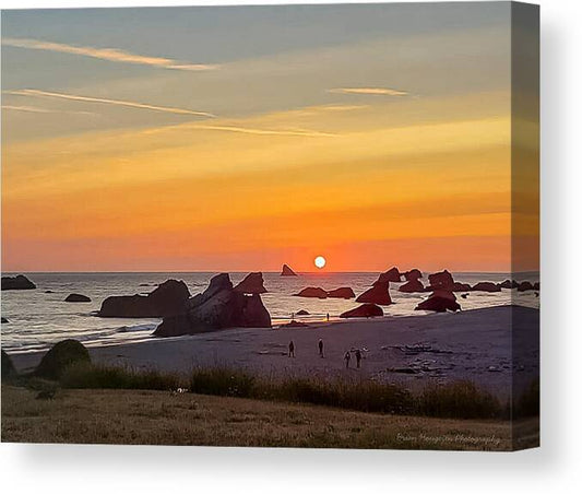 Sunset 5 1 - Canvas Print
