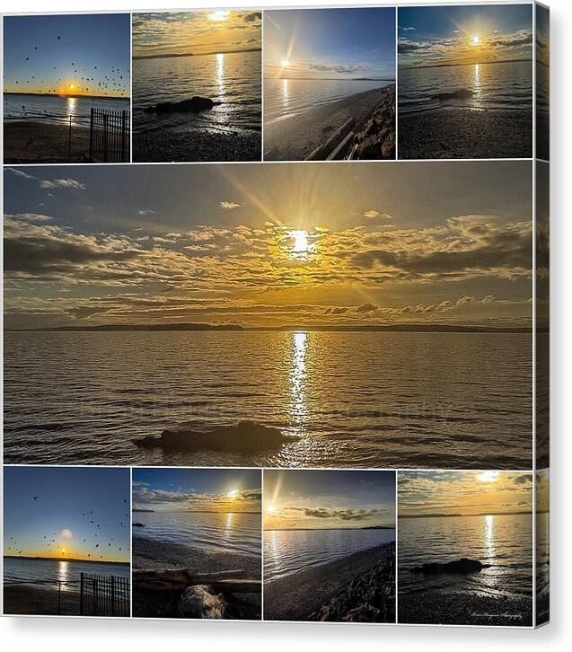 Sunsets  1 - Canvas Print