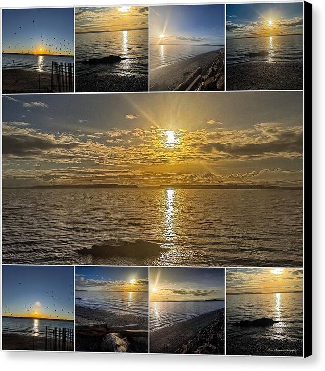 Sunsets  1 - Canvas Print
