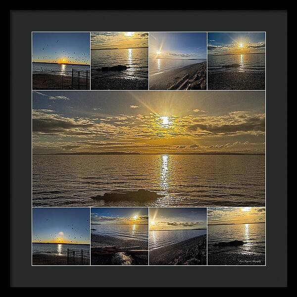 Sunsets  1 - Framed Print