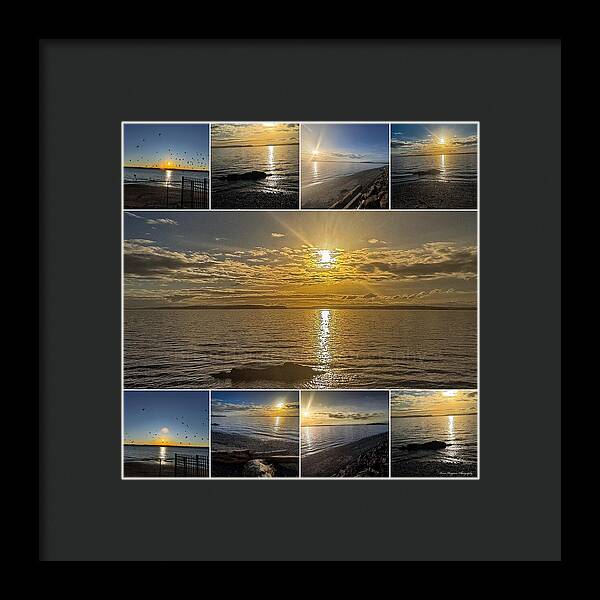 Sunsets  1 - Framed Print