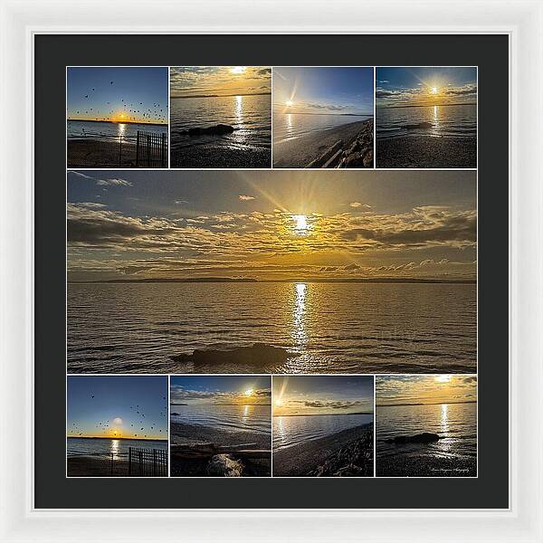 Sunsets  1 - Framed Print