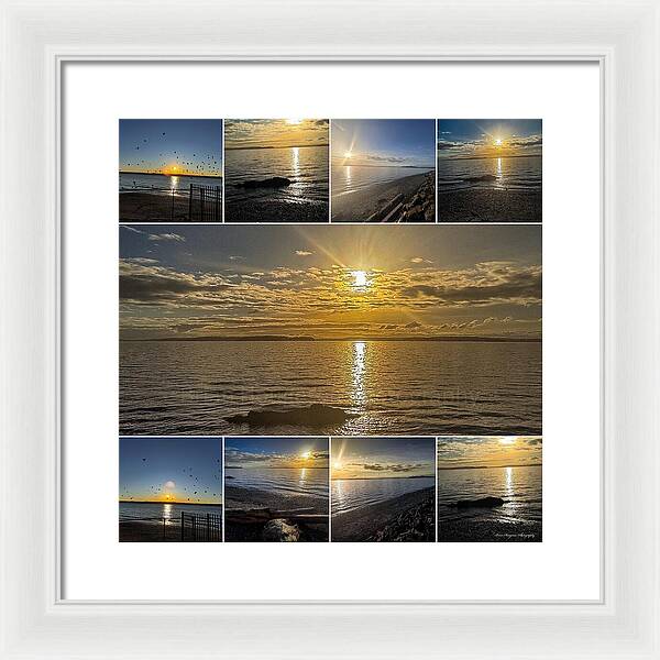 Sunsets  1 - Framed Print
