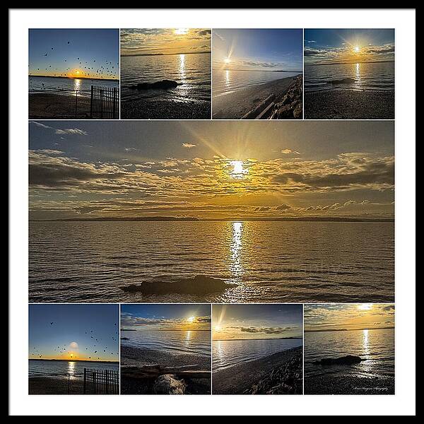 Sunsets  1 - Framed Print