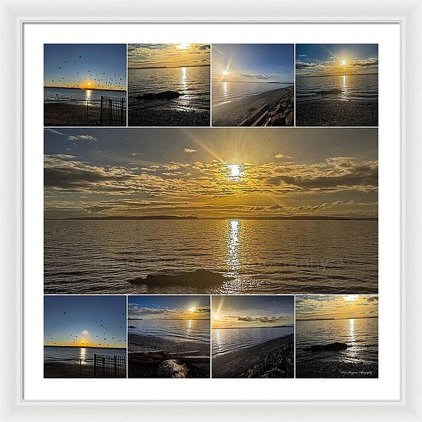 Sunsets  1 - Framed Print