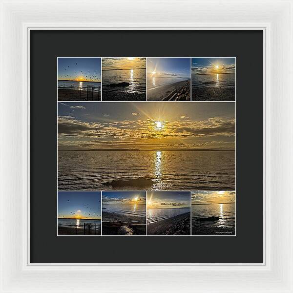 Sunsets  1 - Framed Print