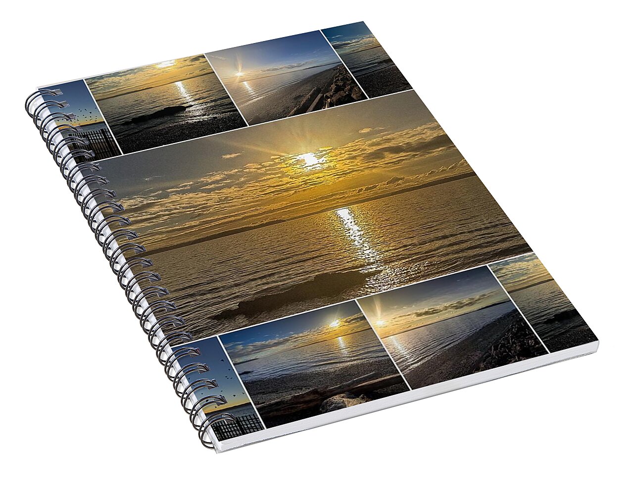 Sunsets  1 - Spiral Notebook