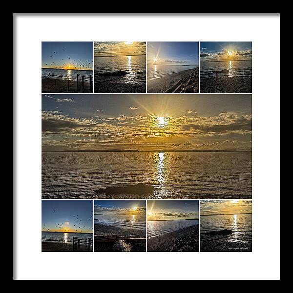 Sunsets  1 - Framed Print