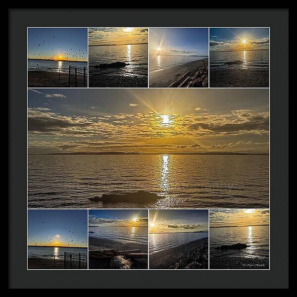 Sunsets  1 - Framed Print