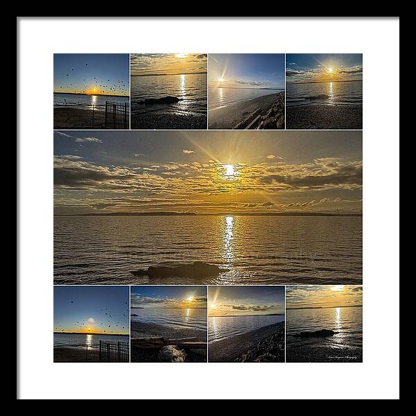 Sunsets  1 - Framed Print