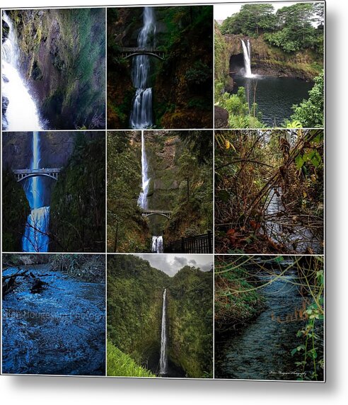 Water  1 - Metal Print
