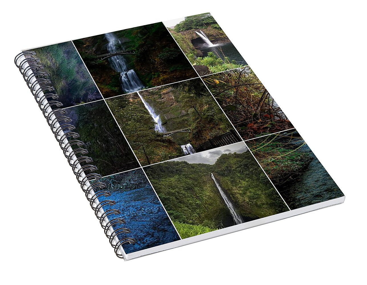 Water  1 - Spiral Notebook