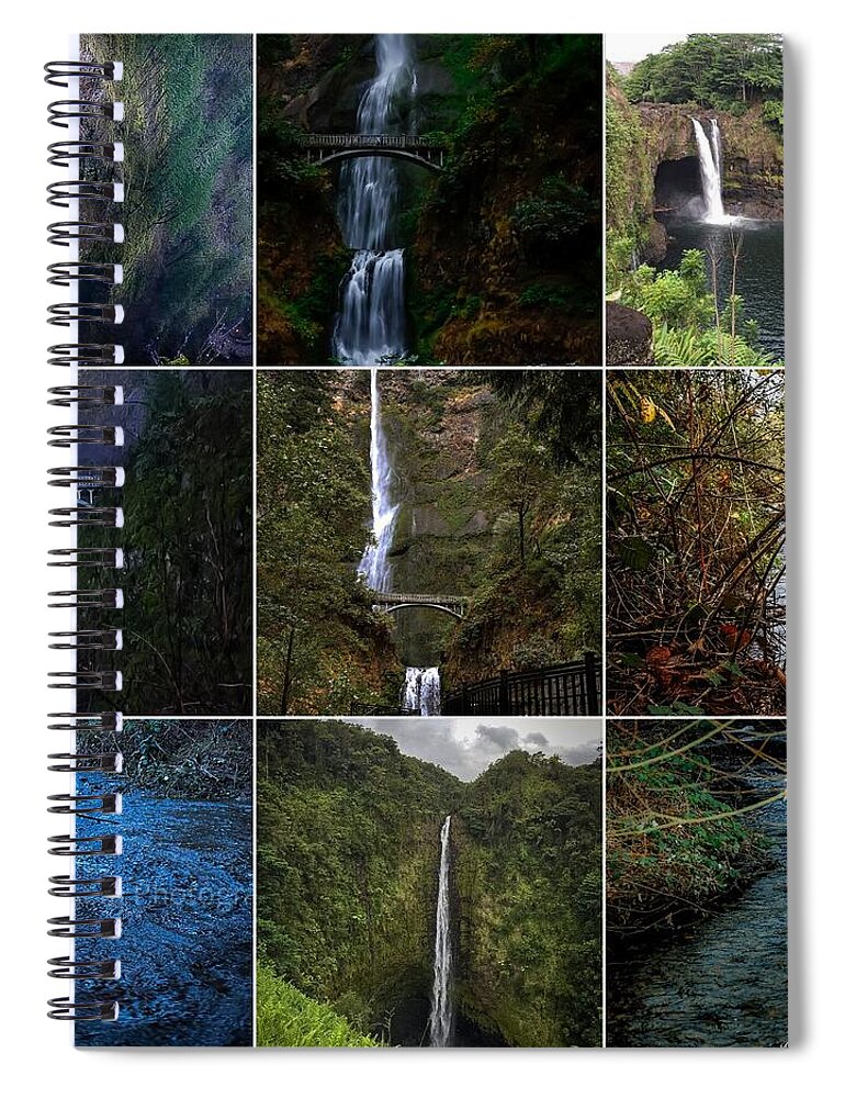 Water  1 - Spiral Notebook