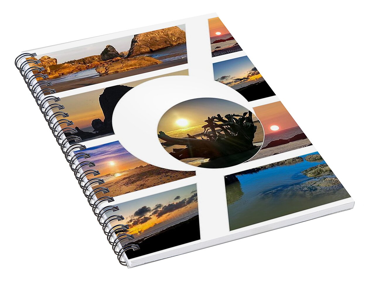 Beach 2 - Spiral Notebook