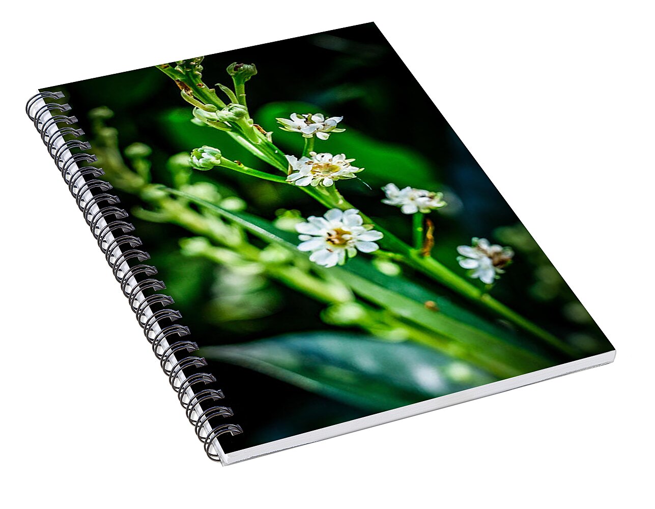 Flowers  3 - Spiral Notebook