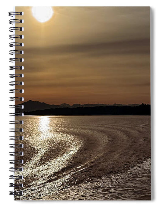 Sunrise 3 - Spiral Notebook
