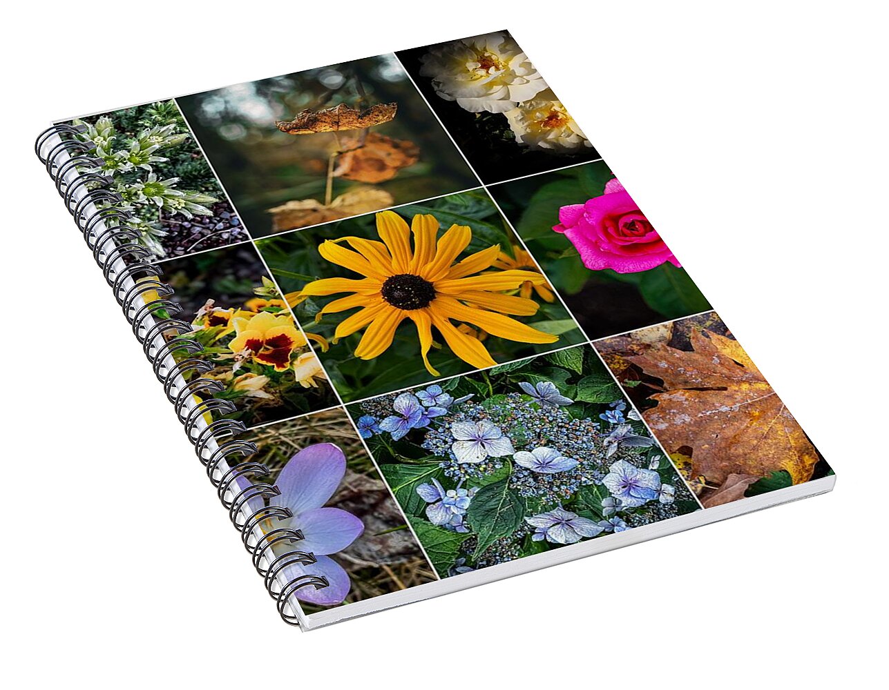 Flowers 5 - Spiral Notebook