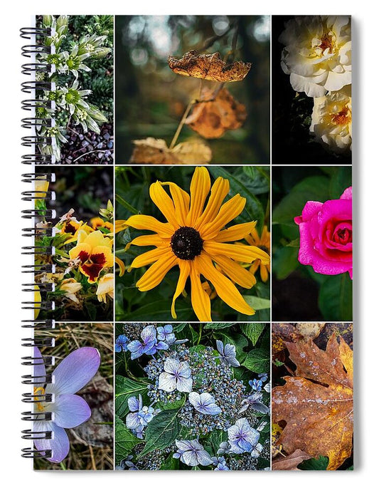 Flowers 5 - Spiral Notebook
