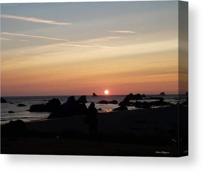 Sunset  5 - Canvas Print