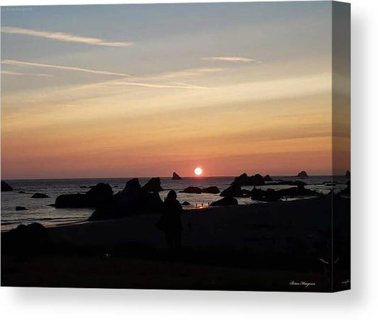Sunset  5 - Canvas Print