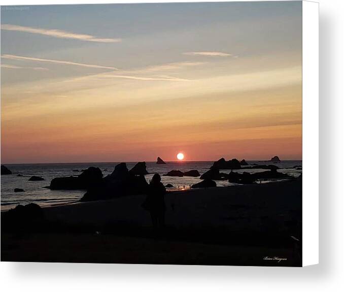Sunset  5 - Canvas Print