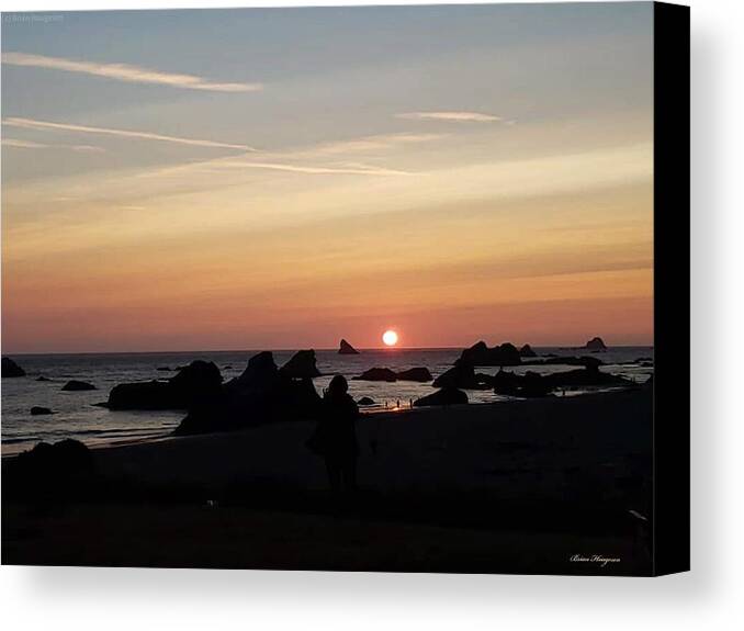 Sunset  5 - Canvas Print