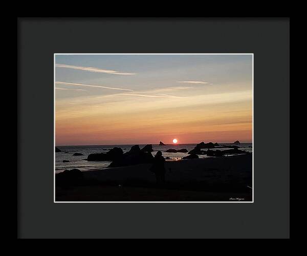 Sunset  5 - Framed Print