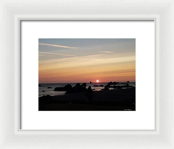 Sunset  5 - Framed Print