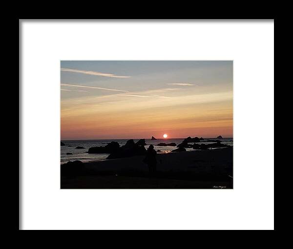 Sunset  5 - Framed Print