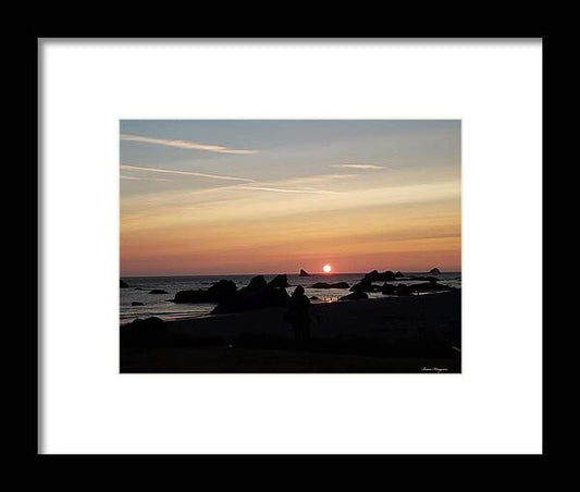 Sunset  5 - Framed Print