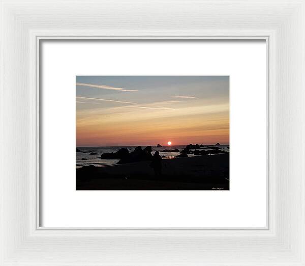 Sunset  5 - Framed Print