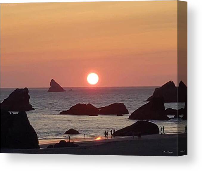 Sunset  6 - Canvas Print