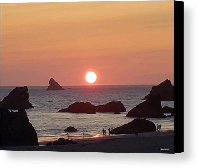 Sunset  6 - Canvas Print