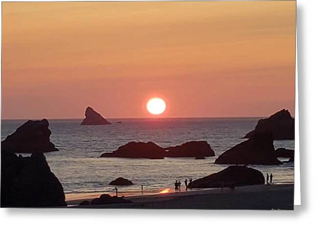 Sunset  6 - Greeting Card