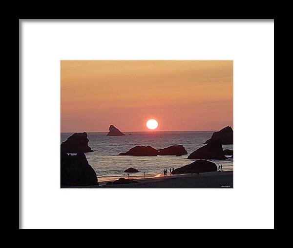 Sunset  6 - Framed Print