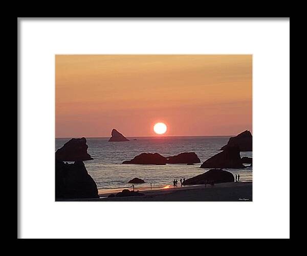 Sunset  6 - Framed Print