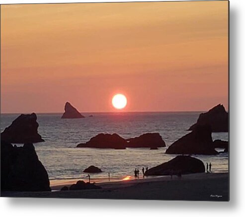 Sunset  6 - Metal Print