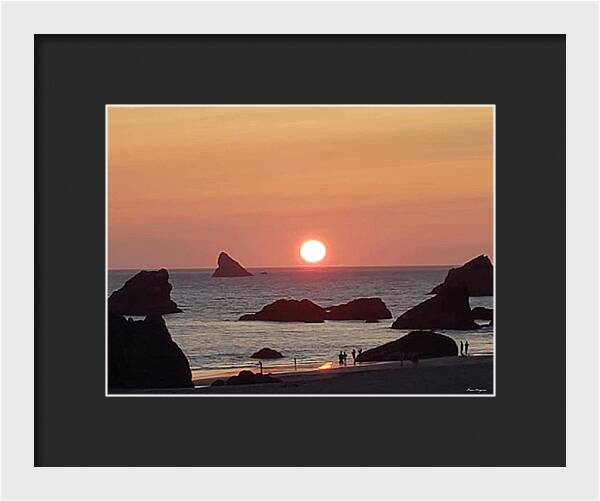 Sunset  6 - Framed Print