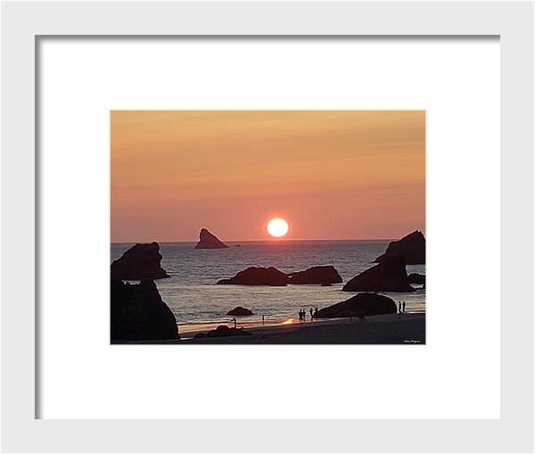 Sunset  6 - Framed Print