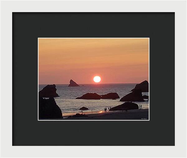 Sunset  6 - Framed Print